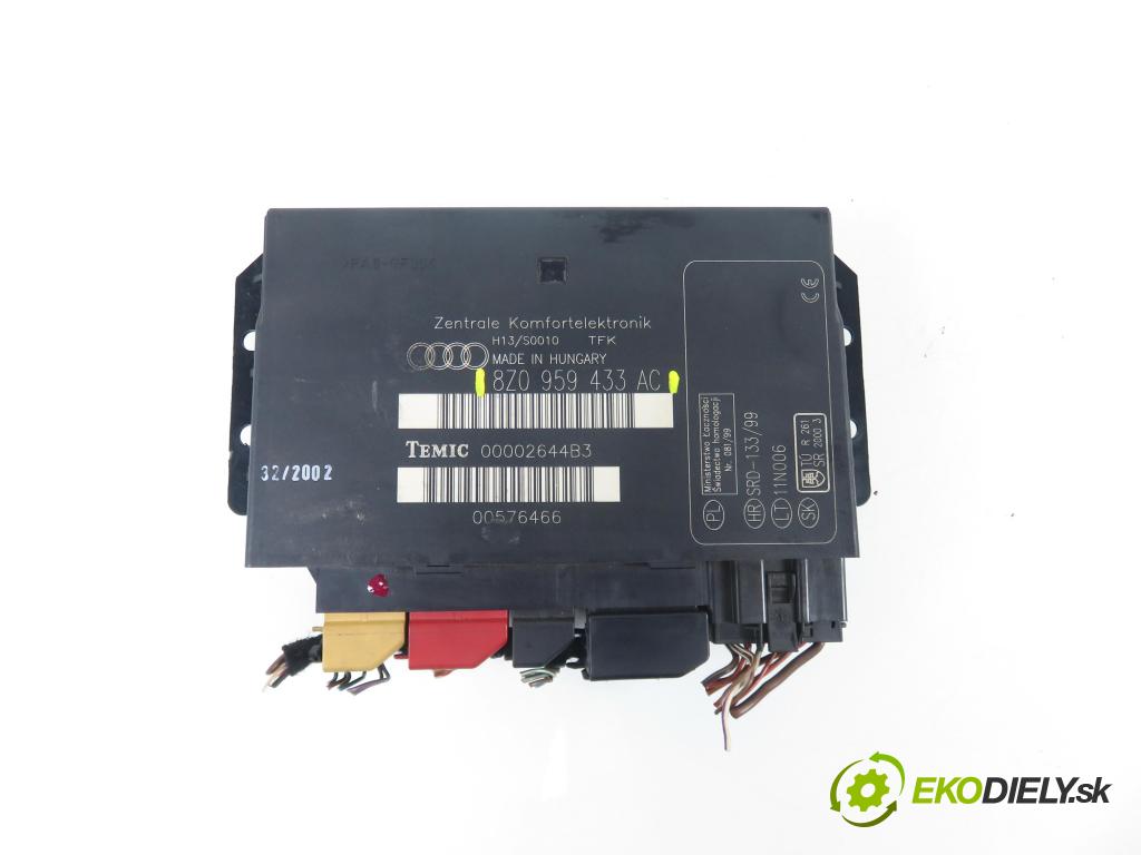 AUDI A2 (8Z0) HB 2002 55,00 1.4 TDI - AMF 1422,00 MODUL komfortu 8Z0959433AC ; 5HB00818504