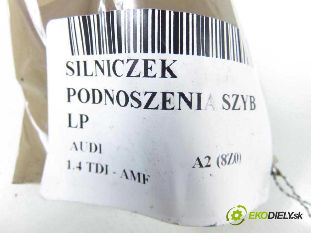 AUDI A2 (8Z0) HB 2002 55,00 1.4 TDI - AMF 1422,00 motorek sťahovaní oken LP 8Z1959801A ; 5WK48051ABF