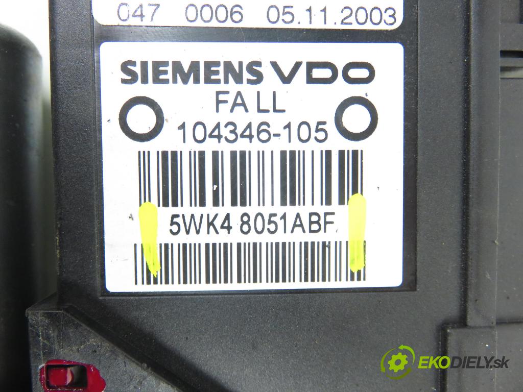 AUDI A2 (8Z0) HB 2002 55,00 1.4 TDI - AMF 1422,00 motorek sťahovaní oken LP 8Z1959801A ; 5WK48051ABF