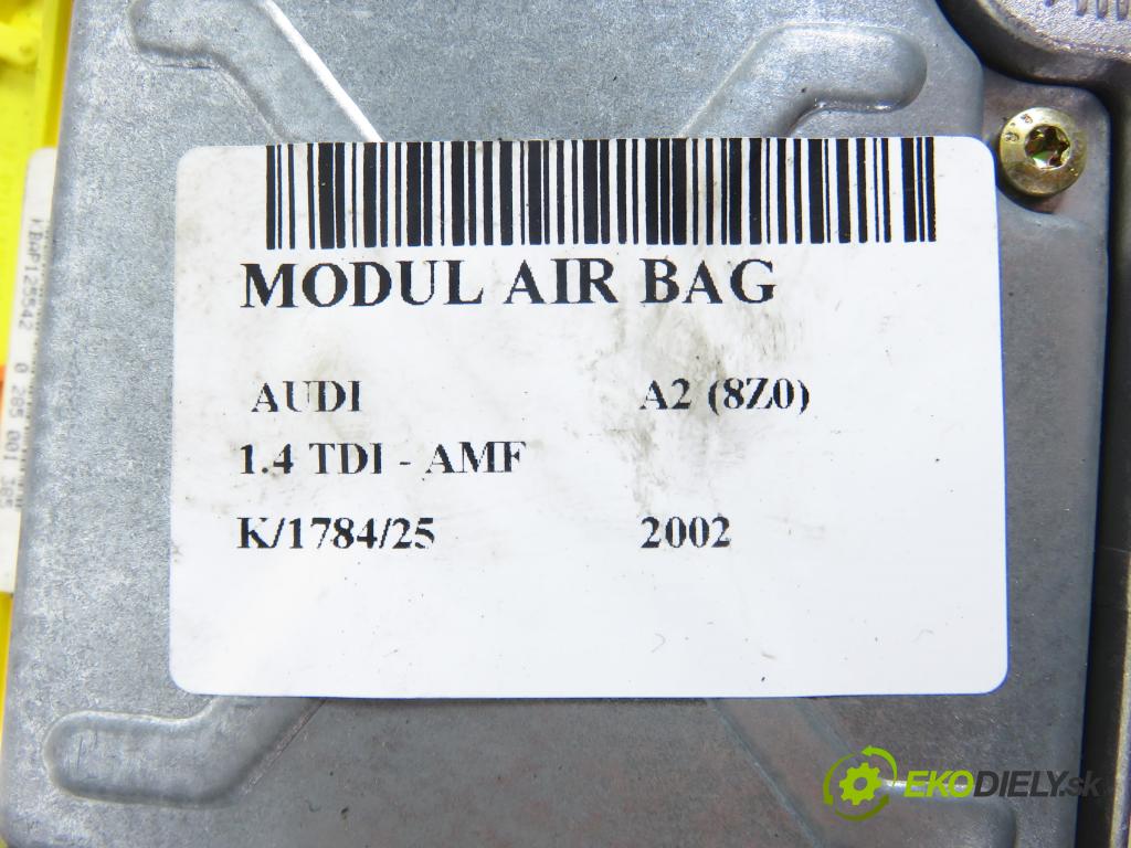 AUDI A2 (8Z0) HB 2002 55,00 1.4 TDI - AMF 1422,00 MODUL air BAG 8Z0959655E ; 0285001385