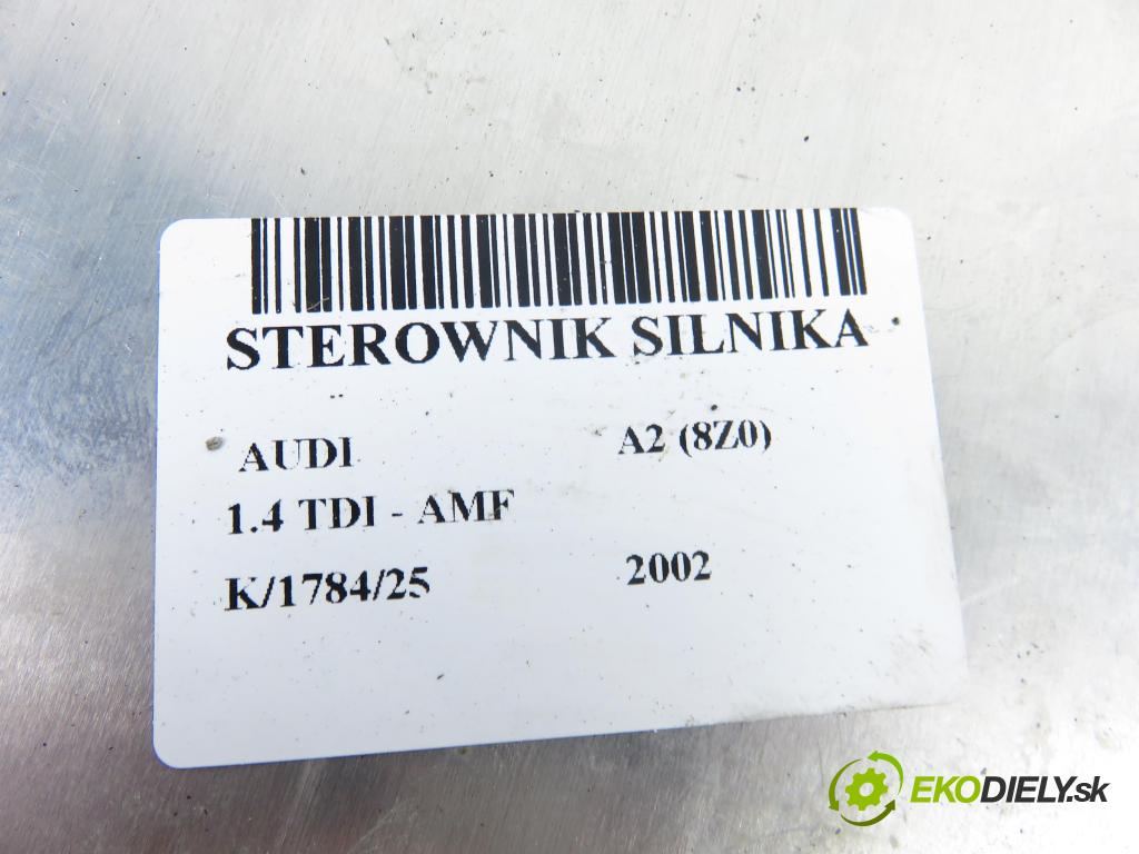 AUDI A2 (8Z0) HB 2002 55,00 1.4 TDI - AMF 1422,00 Riadiaca jednotka Motor 045906019AT ; 0281011100