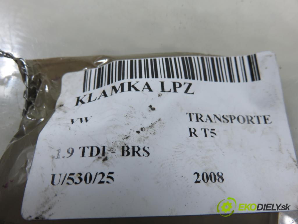 VW TRANSPORTER V Skrzynia (7HA, 7HH, 7EA, 7EH) FURGON 2008 75,00 1.9 TDI - BRS 1896,00 klika LPZ 7H0837885C