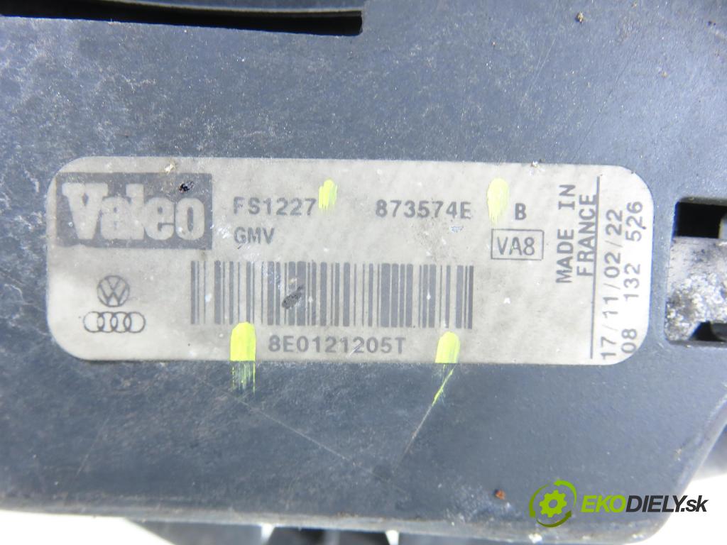 AUDI A4 Avant (8E5, B6) KOMBI 2003 120,00 2.5 V6 TDI 163 - BFC 2496,00 ventilátor chladič PODNEBÍ / VODA 8E0121205T ; 873574F