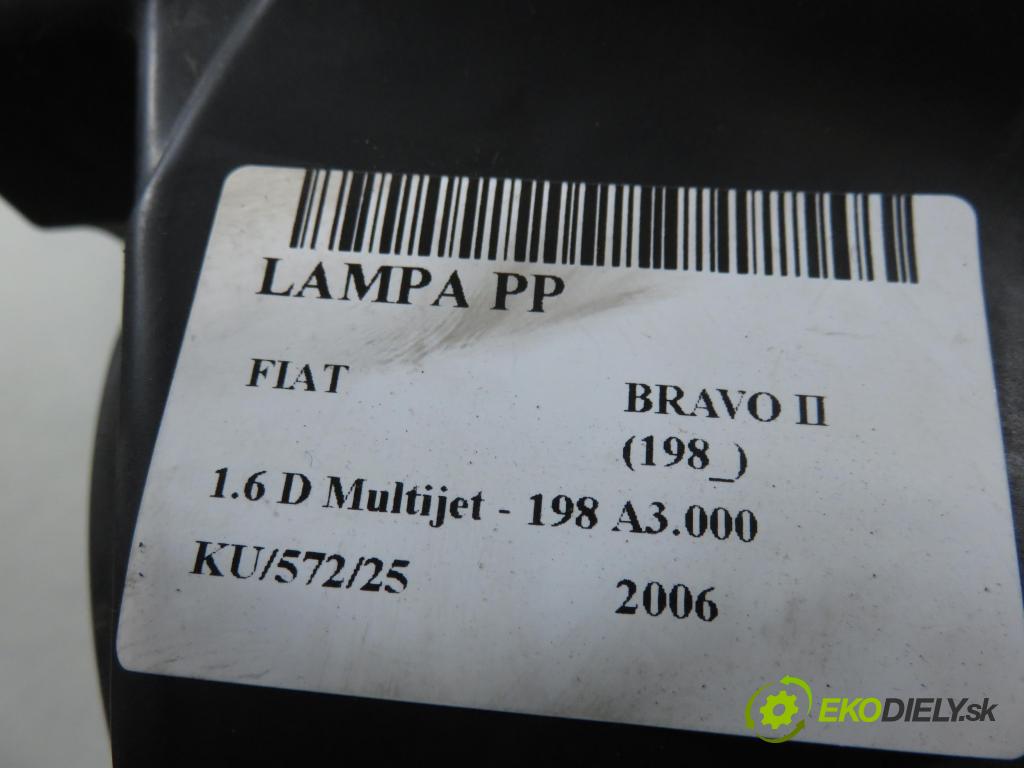 FIAT BRAVO II (198_) HB 2006 77,00 1.6 D Multijet - 198 A3.000 1598,00 Svetlo PP 51757534