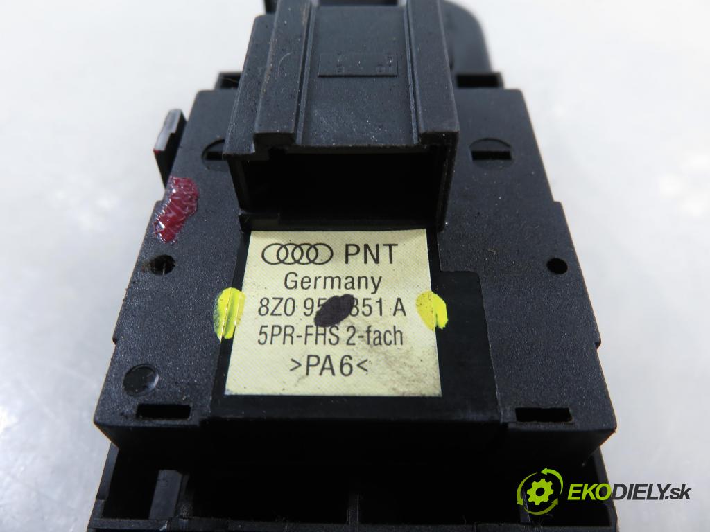 AUDI A2 (8Z0) HB 2002 55,00 1.4 TDI - AMF 1422,00 Panel ovládaní oken 8Z0959851A