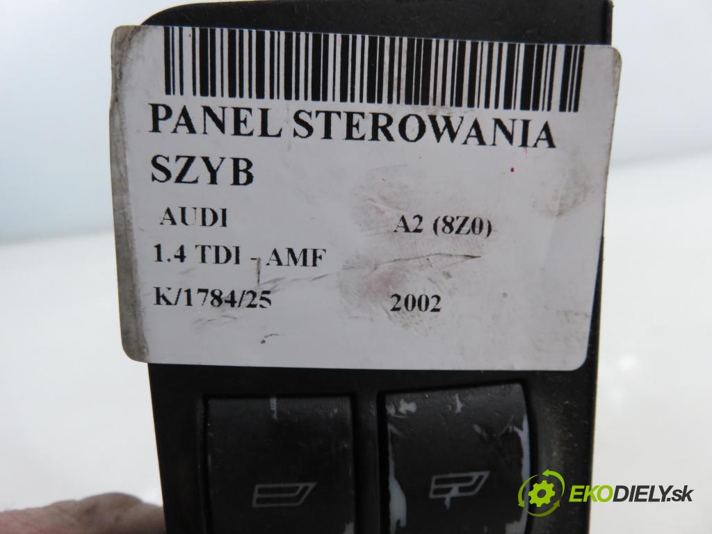 AUDI A2 (8Z0) HB 2002 55,00 1.4 TDI - AMF 1422,00 Panel ovládaní oken 8Z0959851A