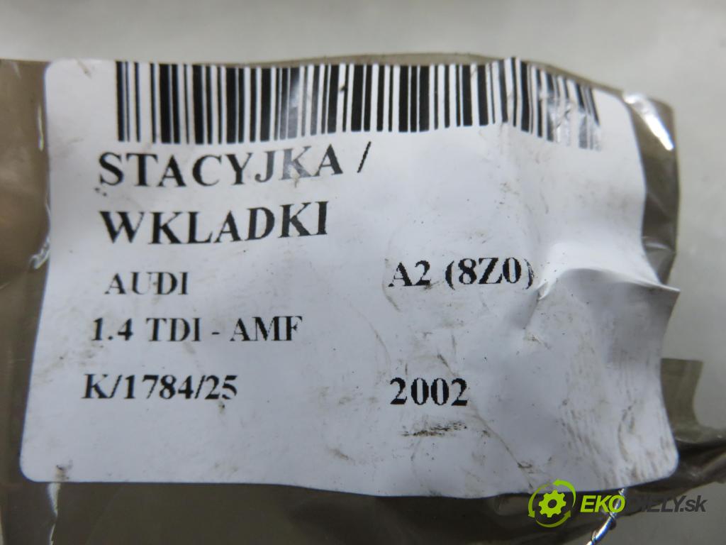 AUDI A2 (8Z0) HB 2002 55,00 1.4 TDI - AMF 1422,00 spínačka / VLOŽKY 4B0905851G