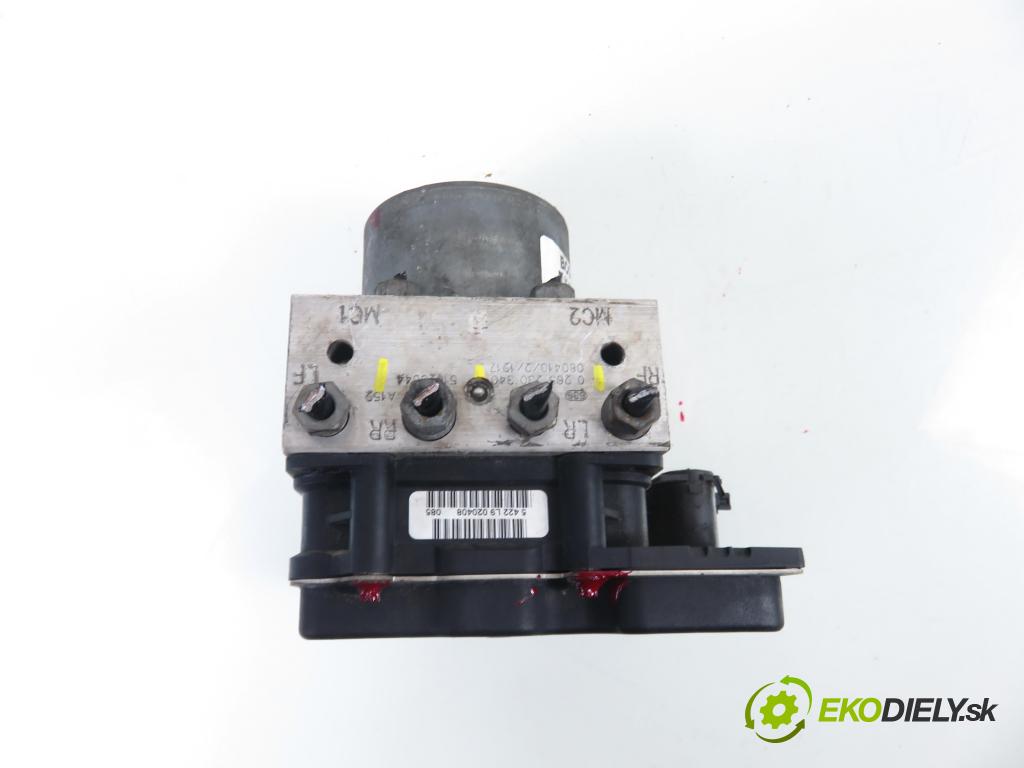 FIAT BRAVO II (198_) HB 2006 77,00 1.6 D Multijet - 198 A3.000 1598,00 Pumpa ABS 0265951052 ; 0265230340 ; 51823644 (Pumpa ABS)