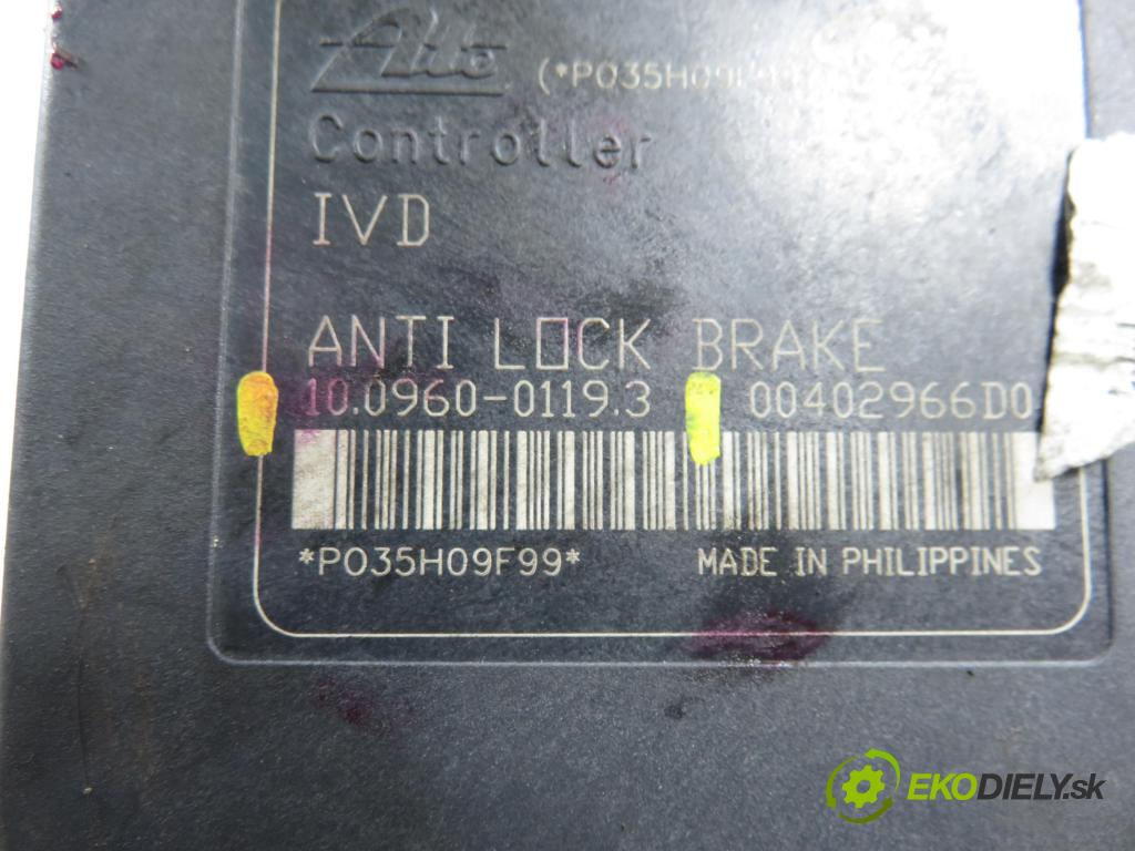 FORD FOCUS II (DA_, HCP) HB 2005 85,00 1.8 TDCi 115 - KKDA 1753,00 pumpa ABS 10096001193 ; 8M512B373AA ; 10039933304 (Pumpa ABS)