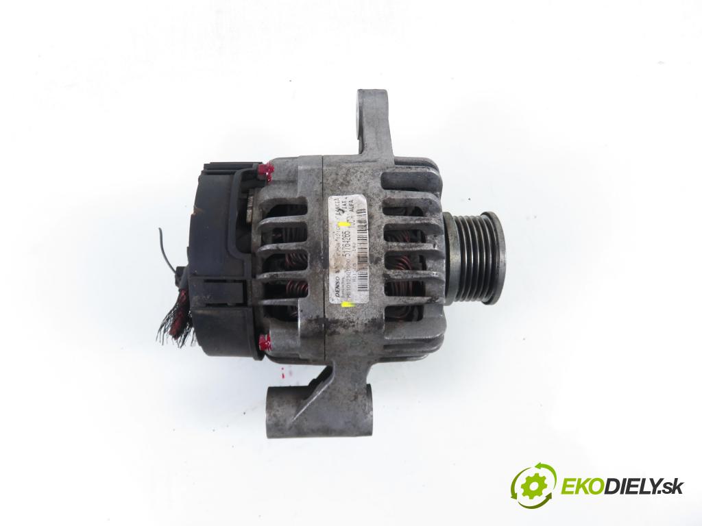 FIAT BRAVO II (198_) HB 2006 77,00 1.6 D Multijet - 198 A3.000 1598,00 Alternátor 51764265 ; MS1012101090 (Alternátor)