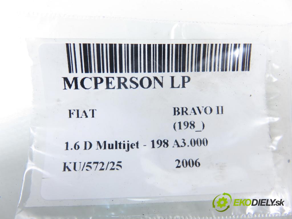 FIAT BRAVO II (198_) HB 2006 77,00 1.6 D Multijet - 198 A3.000 1598,00 MCPERSON LP 
