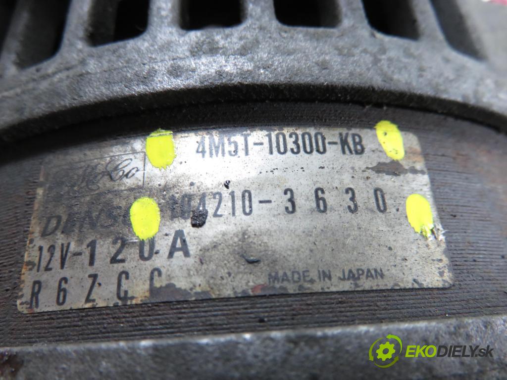 FORD FOCUS II (DA_, HCP) HB 2005 85,00 1.8 TDCi 115 - KKDA 1753,00 Alternátor 4M5T10300KB ; 1042103630 (Alternátor)