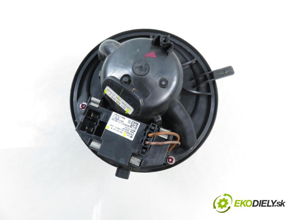 VW GOLF V (1K1) HB 2007 77,00 1.9 TDI - BXE 1896,00 ventilátor větráku 3C182015J ; 3C0907521B
