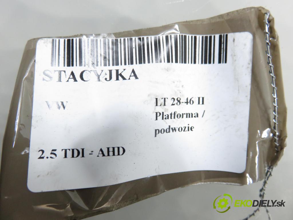 VW LT 28-46 II Platforma / podwozie (2DC, 2DF, 2DG, 2DL, 2DM) KABINA/PLATFORMA 1999 75,00 2.5 TDI - AHD 2461,00 spinačka 9014600104 (Spínacia skrinka)