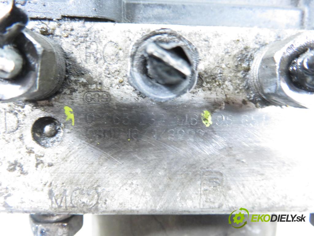 PEUGEOT PARTNER Skrzynia (5_, G_) KOMBIVAN 2008 55,00 1.6 HDi 75 - 9HW (DV6BTED4) 1560,00 Pumpa ABS 0265800738 ; 0265232116 (Pumpa ABS)