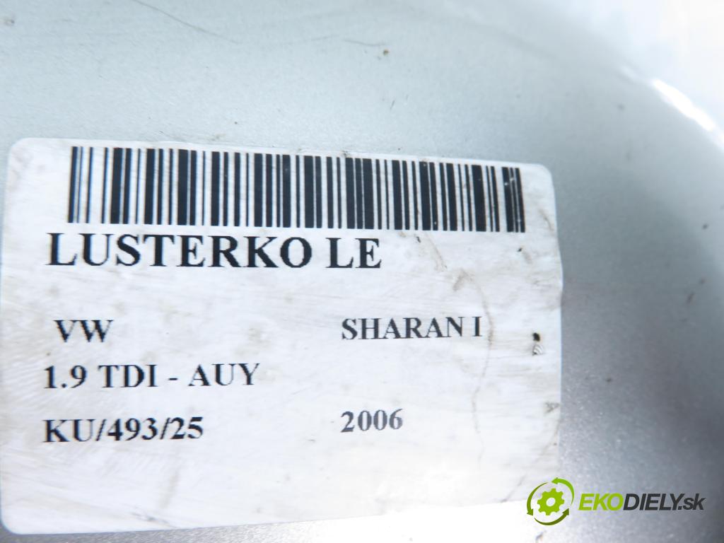 VW SHARAN (7M8, 7M9, 7M6) VAN 2006 85,00 1.9 TDI PD 115 - AUY 1896,00 zpětné zrcátko LE 7M3857501S