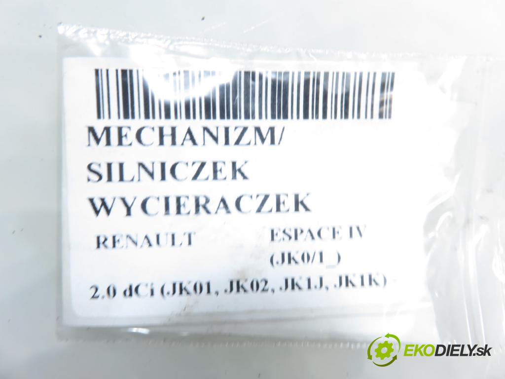 RENAULT ESPACE IV (JK0/1_) MINIVAN 2007 110,00 2.0 dCi 150 - M9R 740 1995,00 MECHANISMUS/ motorek stěračů 0390241875