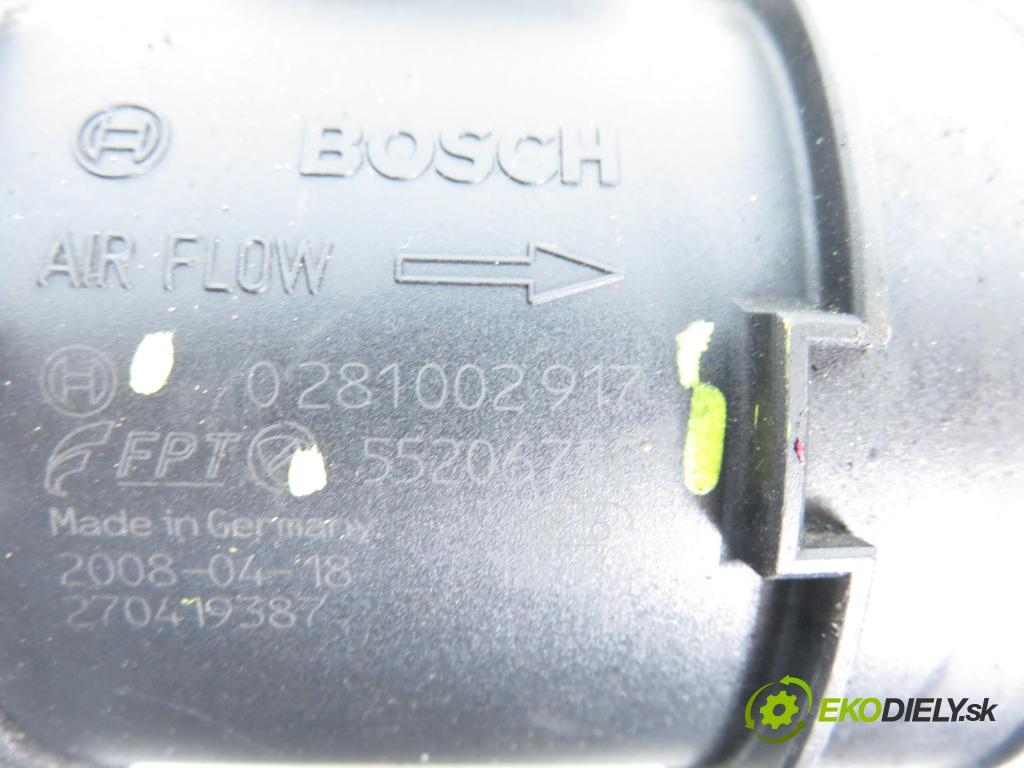 FIAT BRAVO II (198_) HB 2006 77,00 1.6 D Multijet - 198 A3.000 1598,00 váha vzduchu vzduchu F00C2G8003 ; 55206758 ; 0281002917
