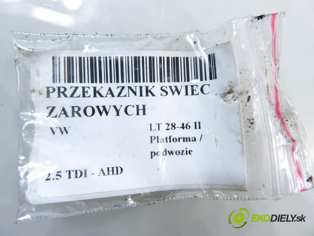 VW LT 28-46 II Platforma / podwozie (2DC, 2DF, 2DG, 2DL, 2DM) KABINA/PLATFORMA 1999 75,00 2.5 TDI - AHD 2461,00 RELÉ: SWIEC: 2D0911253 ; 899063000
