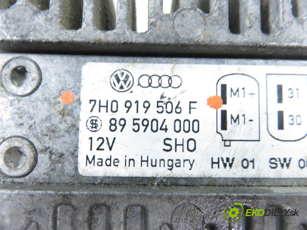 VW TRANSPORTER V Skrzynia (7HA, 7HH, 7EA, 7EH) FURGON 2008 75,00 1.9 TDI - BRS 1896,00 řídící jednotka VENTILÁTORY 7H0919506F