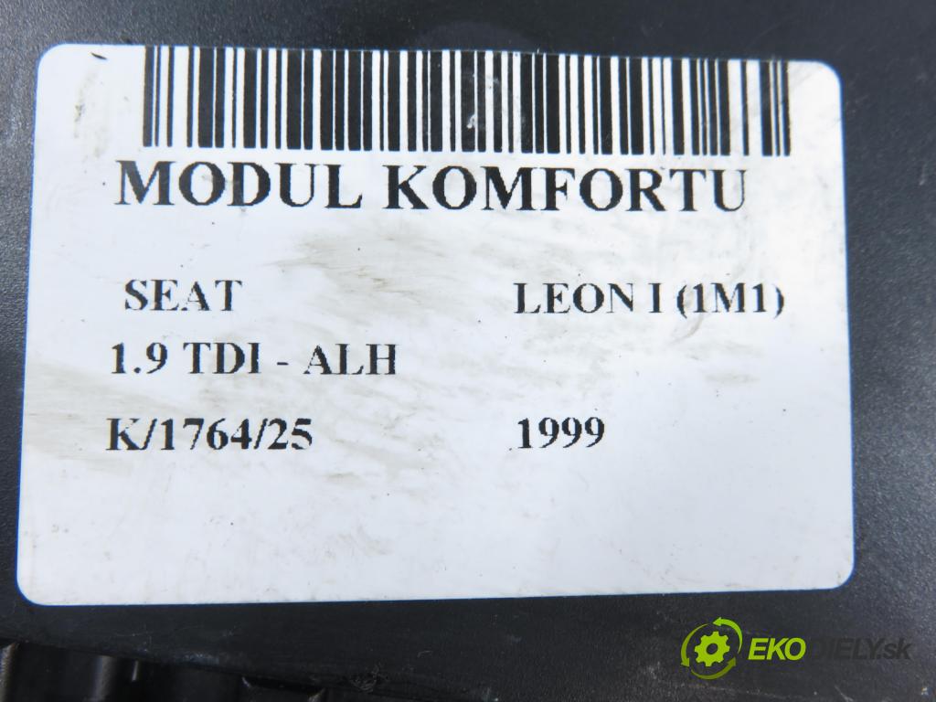 SEAT LEON (1M1) HB 1999 66,00 1.9 TDI 90 - ALH 1896,00 MODUL komfortu 1J0959799S