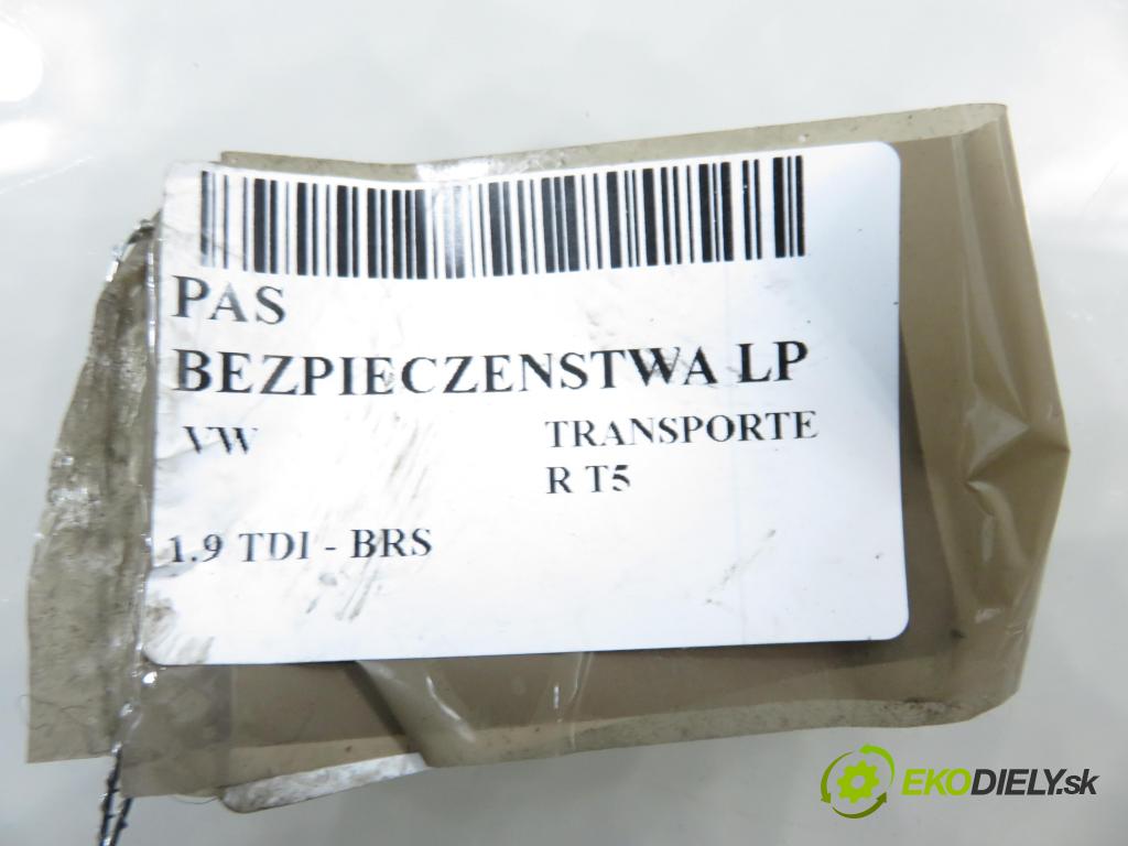 VW TRANSPORTER V Skrzynia (7HA, 7HH, 7EA, 7EH) FURGON 2008 75,00 1.9 TDI - BRS 1896,00 držák BEZPEČNOST LP 7H0857805F