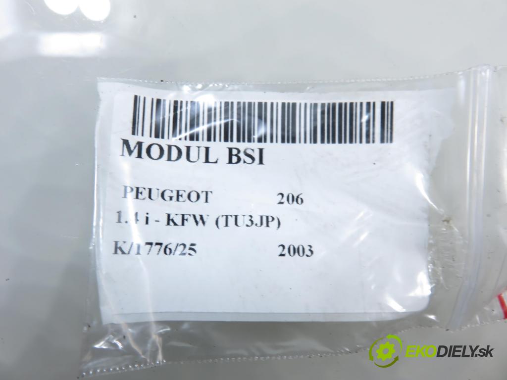 PEUGEOT 206 liftback (2A/C) HB 2003 55,00 1.4 75 - KFW 1360,00 MODUL BSI 9649627880