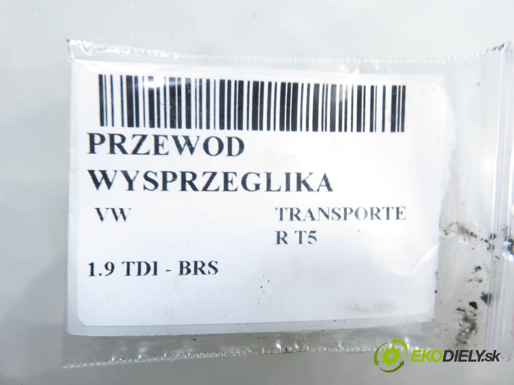 VW TRANSPORTER V Skrzynia (7HA, 7HH, 7EA, 7EH) FURGON 2008 75,00 1.9 TDI - BRS 1896,00 trubka vypínacího ložiska 
