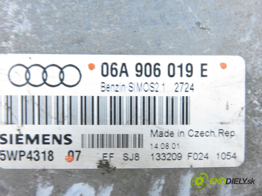 SEAT TOLEDO II (1M2) SEDAN 2001 74,00 1.6 - AKL 1595,00 Riadiaca jednotka Motor 06A906019E ; 5WP4318