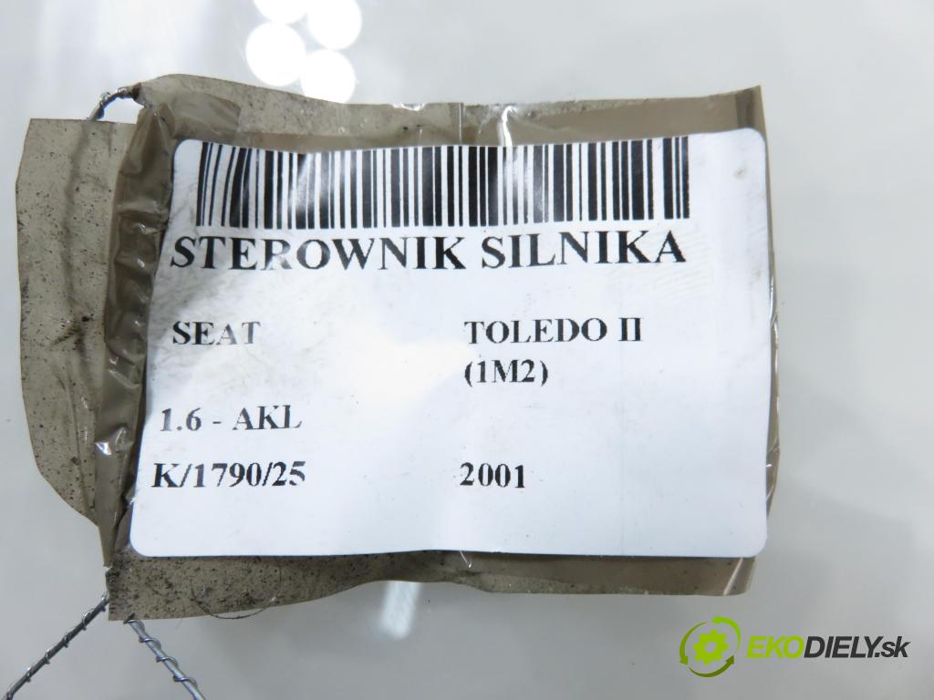 SEAT TOLEDO II (1M2) SEDAN 2001 74,00 1.6 - AKL 1595,00 Riadiaca jednotka Motor 06A906019E ; 5WP4318