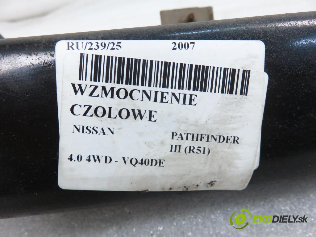 NISSAN PATHFINDER III (R51) TERENOWY 2007 198,00 4.0 4WD 269 - VQ40DE 3954,00 Výstuha čelné 
