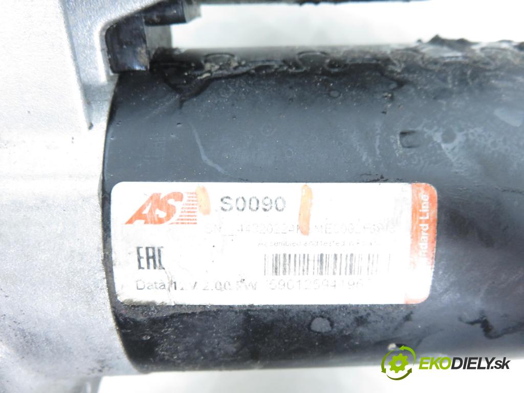 VW TRANSPORTER V Skrzynia (7HA, 7HH, 7EA, 7EH) FURGON 2008 75,00 1.9 TDI - BRS 1896,00 Štartér S0090 (Štartér)