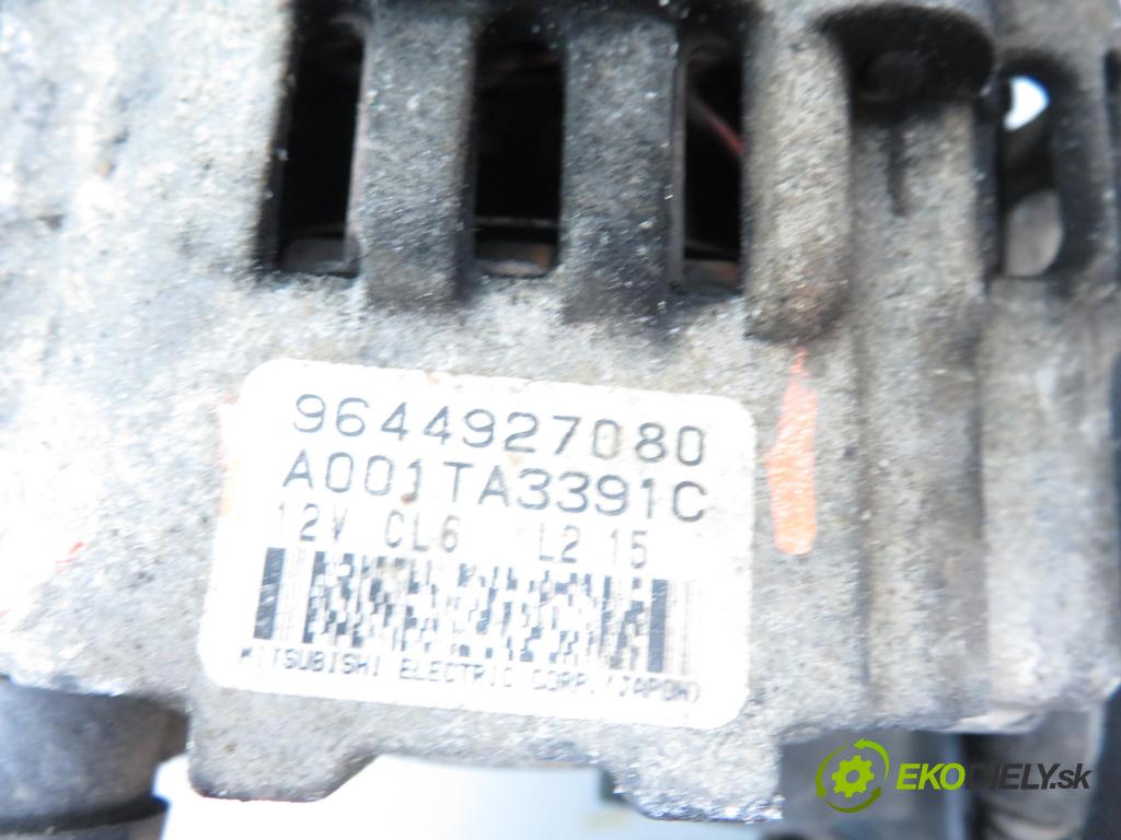 PEUGEOT 206 liftback (2A/C) HB 2003 55,00 1.4 75 - KFW 1360,00 Alternátor 9644927080 ; A001TA3391C (Alternátor)