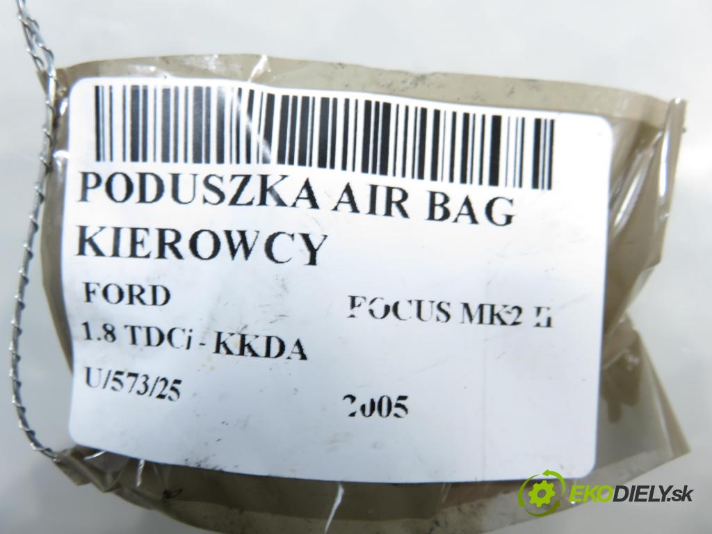 FORD FOCUS II (DA_, HCP) HB 2005 85,00 1.8 TDCi 115 - KKDA 1753,00 AirBag air BAG volantu 4M51A042B85DD ; 4M51A042B85DD3