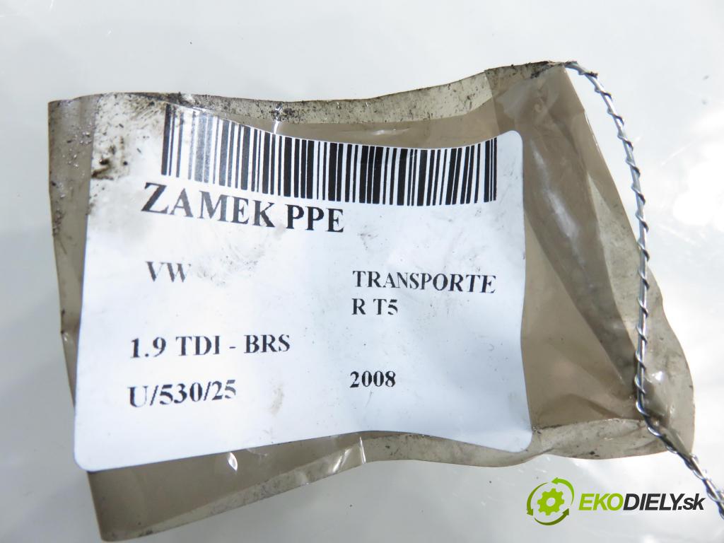 VW TRANSPORTER V Skrzynia (7HA, 7HH, 7EA, 7EH) FURGON 2008 75,00 1.9 TDI - BRS 1896,00 zámok PPE 3B1837016BR