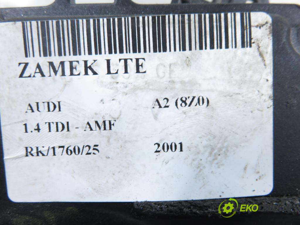AUDI A2 (8Z0) HB 2001 55,00 1.4 TDI - AMF 1422,00 zámok LTE