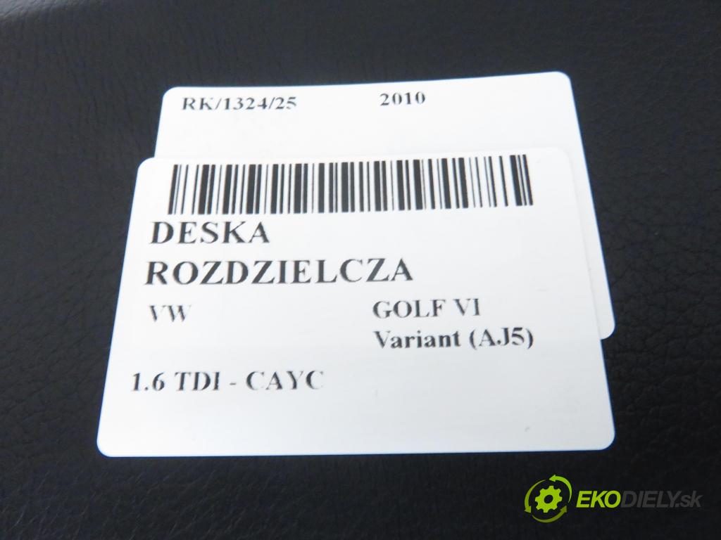 VW GOLF VI Variant (AJ5) KOMBI 2010 77,00 1.6 TDI - CAYC 1598,00 doska