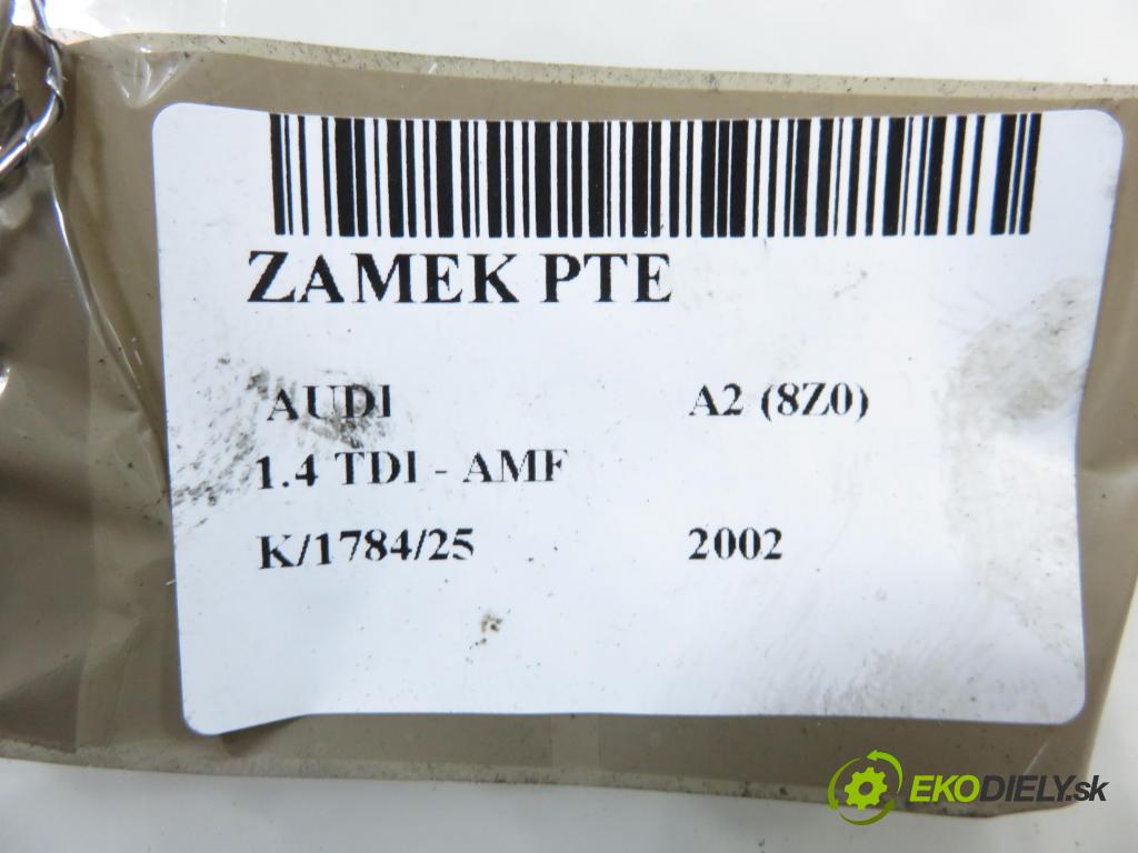 AUDI A2 (8Z0) HB 2002 55,00 1.4 TDI - AMF 1422,00 zámok PTE 8Z0839016D