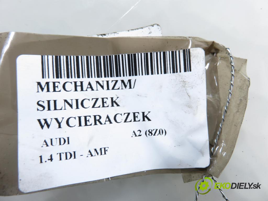 AUDI A2 (8Z0) HB 2002 55,00 1.4 TDI - AMF 1422,00 MECHANISMUS/ motorek stěračů 8Z0955113 ; 53554002 ; 8Z1955023