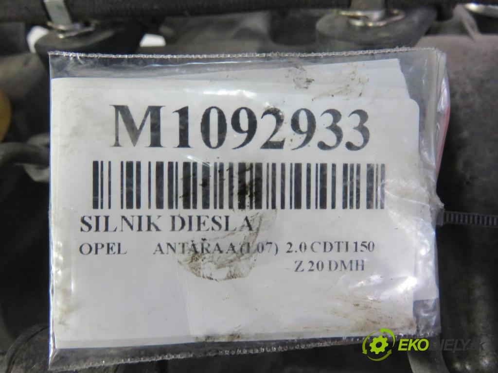 OPEL ANTARA A (L07) SUV 2007 110,00 2.0 CDTI 150 - Z 20 DMH 1991,00 Motor DIESEL Z20DMH