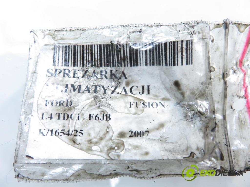 FORD FUSION (JU_) HB 2007 50,00 1.4 TDCi - F6JB 1399,00 KOMPRESOR: klimatizace 2S6119D629AF (Kompresor klimatizace)