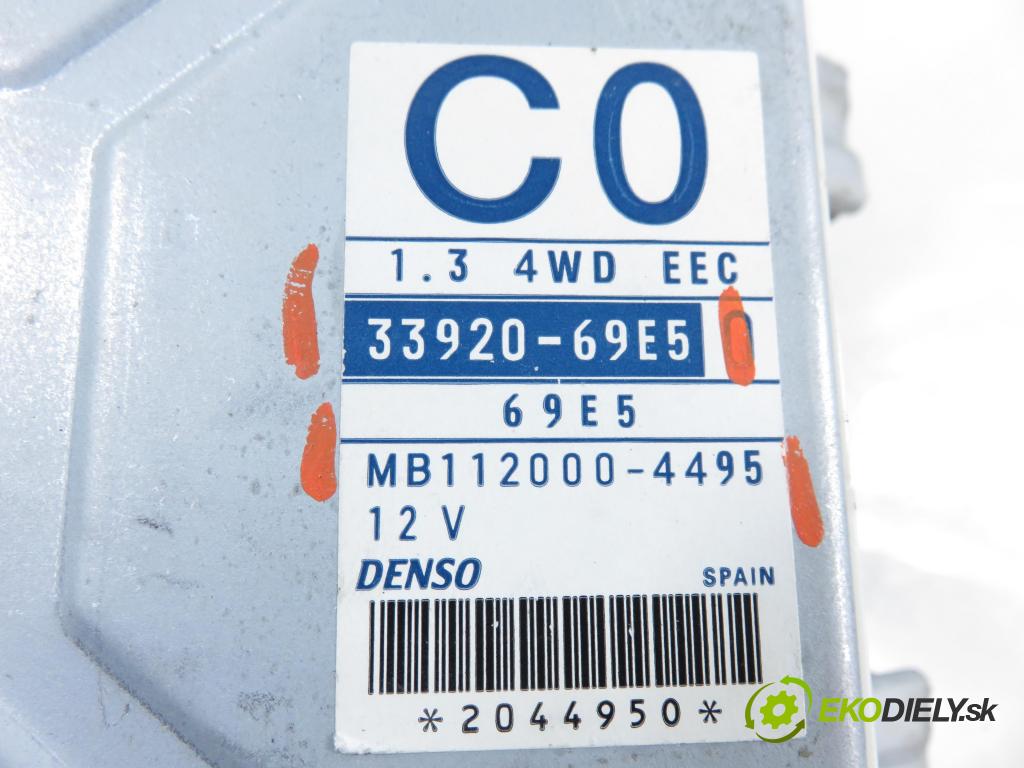 SUBARU JUSTY II (JMA, MS) HB 2000 0,00 1.3 4x4 - G13BB 1298,00 Riadiaca jednotka Motor 3392069E5 ; MB1120004495
