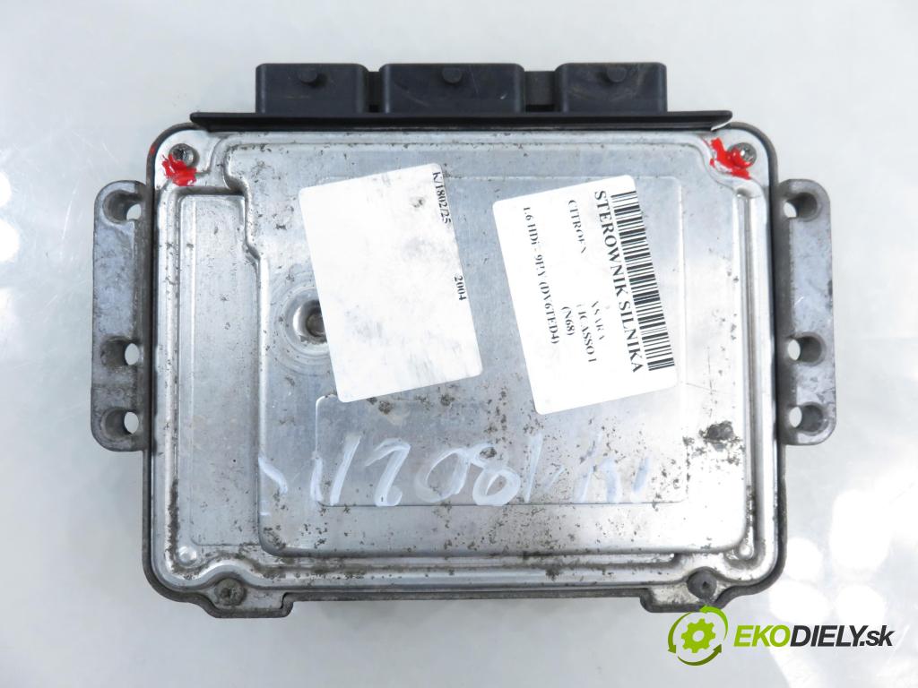 CITROEN XSARA PICASSO (N68) MINIVAN 2004 80,00 1.6 HDi 109 - 9HY (DV6TED4) 1560,00 řídící jednotka motora 0281011233 ; 9655600680