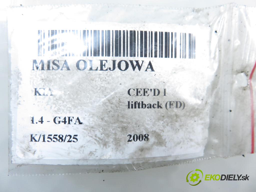 KIA CEE'D liftback (ED) HB 2008 80,00 1.4 16V 109 - G4FA 1396,00 Vaňa olejová 211352B000 (Olejová vaňa)