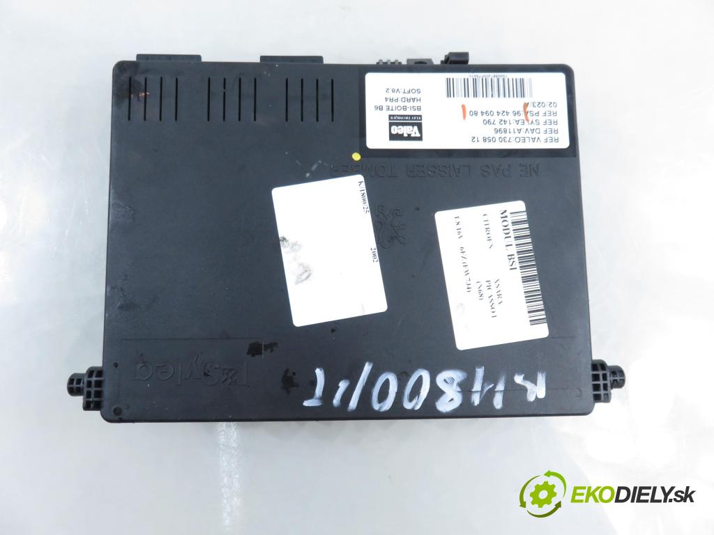 CITROEN XSARA PICASSO (N68) MINIVAN 2002 85,00 1.8 16V - 6FZ (EW7J4) 1749,00 MODUL BSI 9642409480