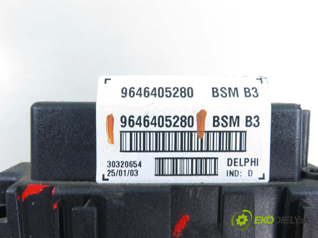 PEUGEOT 206 liftback (2A/C) HB 2003 55,00 1.4 75 - KFW 1360,00 MODUL BSM 9646405280