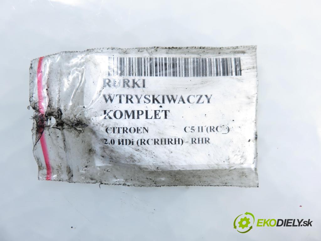 CITROEN C5 II (RC_) LIFTBACK 2006 100,00 2.0 HDi 136 - RHR (DW10BTED4) 1997,00 rúrky VSTREKOVAČE: 