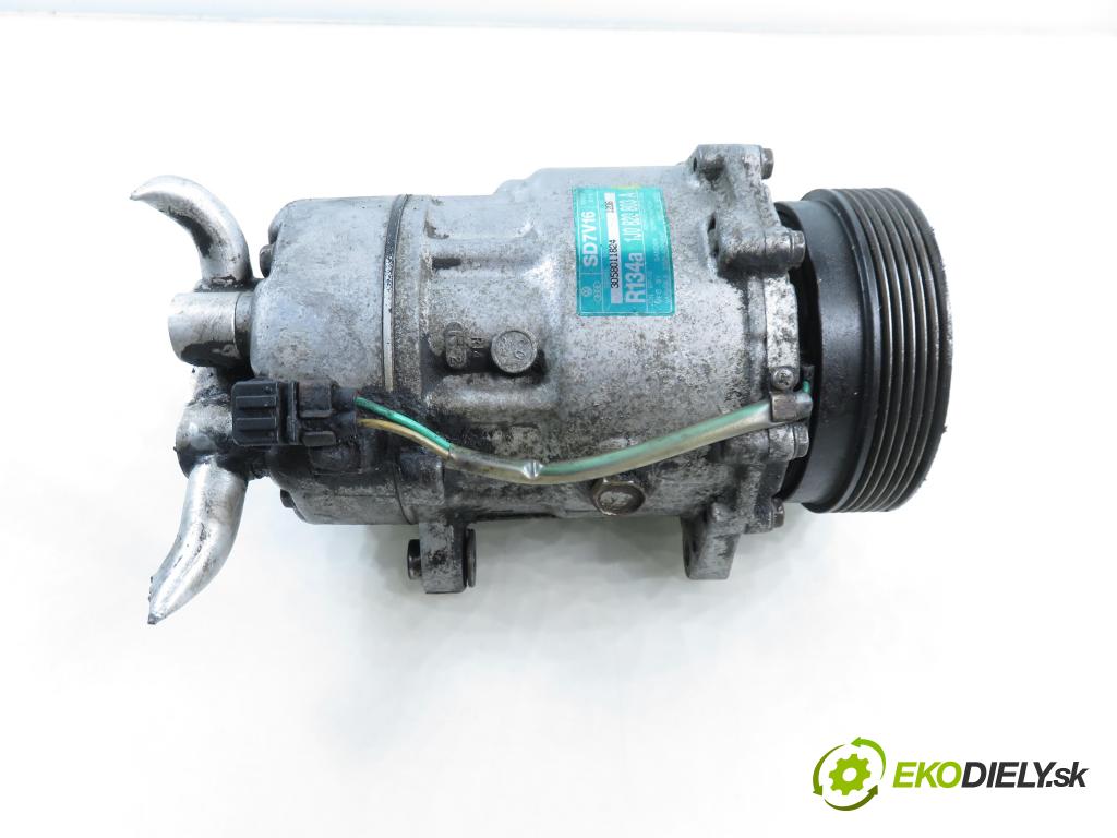 VW GOLF IV (1J1) HB 1998 55,00 1.4 16V 75 - AKQ 1390,00 KOMPRESOR: klimatizace 1J0820803A (Kompresor klimatizace)