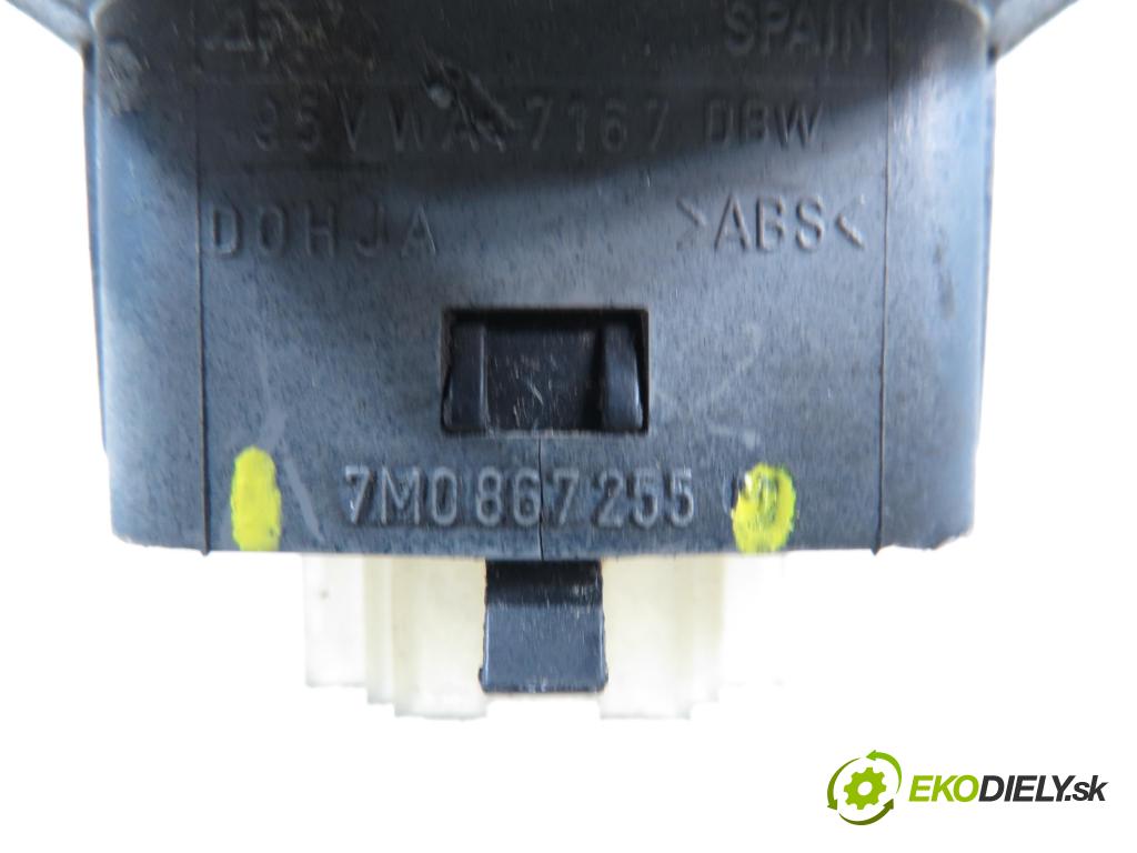 VW SHARAN (7M8, 7M9, 7M6) HB 1999 81,00 1.9 TDI 110 - AFN 1896,00 Panel ovládaní oken 7M0867255
