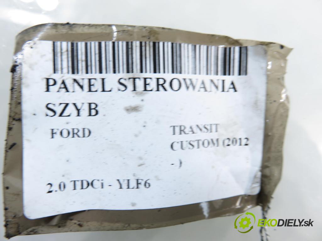 FORD TRANSIT CUSTOM V362 Skrzynia (FY, FZ) FURGON 2016 77,00 2.0 TDCi - YLF6 1995,00 Panel ovládania okien 